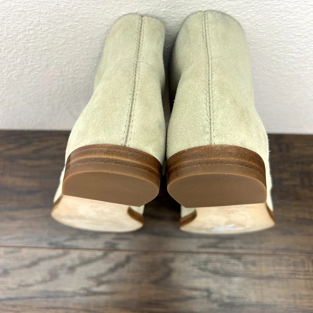 Alexander Wang Womens Boots Size‎ 6.5 7 EU 37 Light Beige Light Khaki Suede